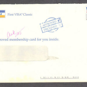 23¢ Flag #A112 on cover