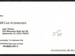 23¢ USA A4453 on cover from Capital Cash