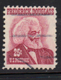 25¢ Douglas reddish color variety, used single