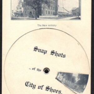 Fantastic old Lynn, Mass, rotating scenes PPC, unused