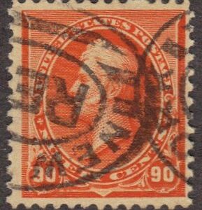 US 229 90¢ Perry used single